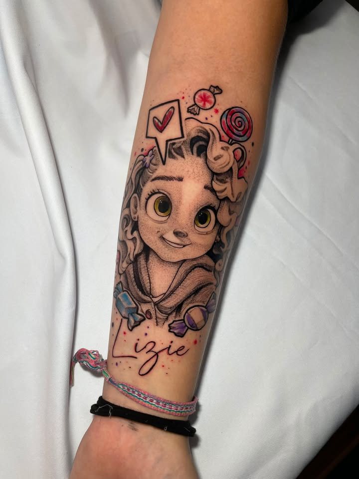 Little Legend ilustrado e tatuado