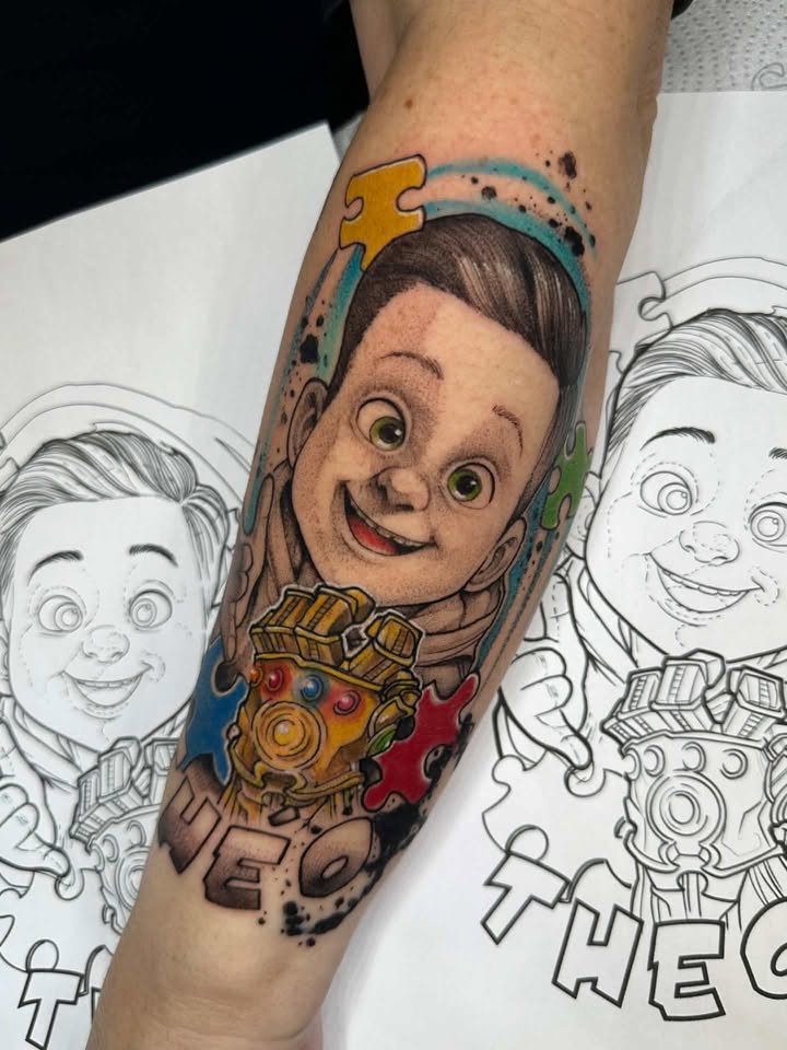 Little Legend ilustrado e tatuado